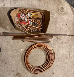 Copper plumbing parts