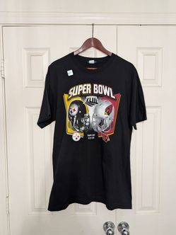 Reebok Super Bowl XLIII Steelers vs Cardinals T-Shirt M NWOT