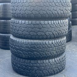SET OF TIRE 265 70 17 PATHFINDER 85% LIFE