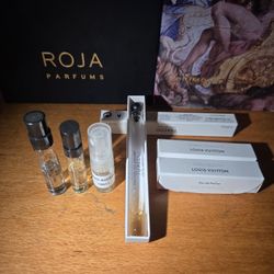 Creed Aventus Armani Prive Initio Ysl Louis Vuitton Fragrance Samples