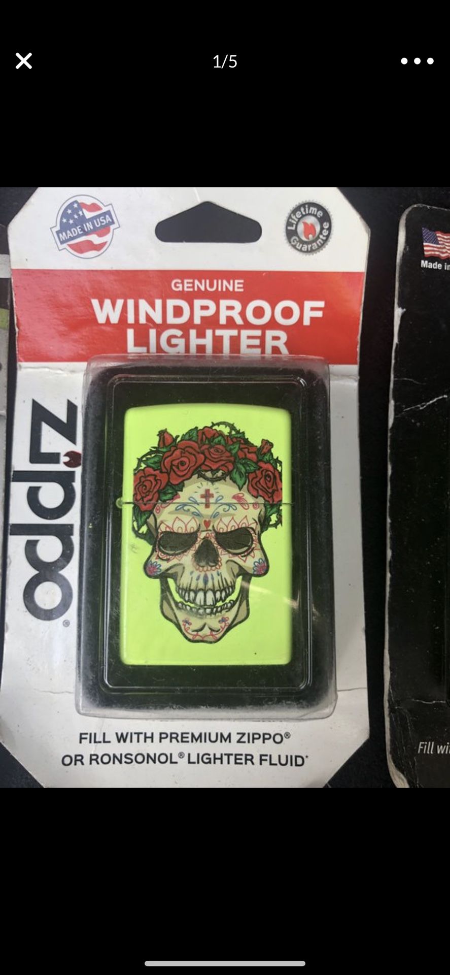 Zippo lighters