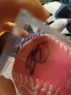 AUTOGRAPHED  Mariners BASEBALL BY DOMINIC CANZONE  NEEDS SOLD Asap