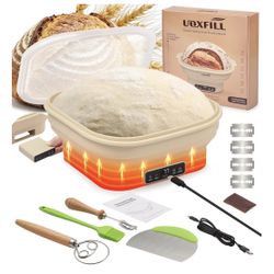 Electric Sourdough Bread Proofing Basket – Heated Banneton