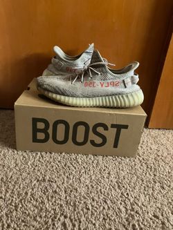 Blue tint Yeezy 350 v2