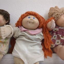 3 Cabbage Patch Dolls