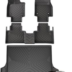 (New in Box) 
Car Floor Mats & Cargo Liner Fit for 2023 2024 Lexus RX RX350 RX350h RX500h All Weather Floor Liners Trunk Mat 1st&2nd Row TPE Anti-Slip