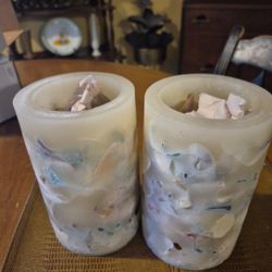 Two brand new candle toppers (Hurricanes)
