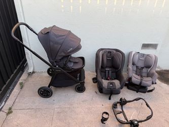 Nuna Stroller and Car Seat Bundle (TRIV next & Rava)