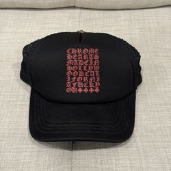 Chrome Hearts Eyechart Trucker Hat