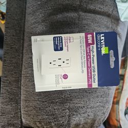 high power USB outlet. 