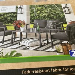 Mainstays 4-Piece Furniture Patio Set