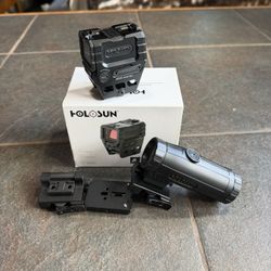 Holosun Aems With Hm3x Magnifier