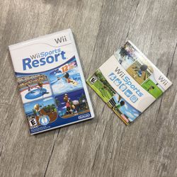 Nintendo Wii Sports Resort + Wii Sports Bundle 