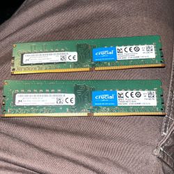 Crucial 2x 8GB DDR4 Ram 