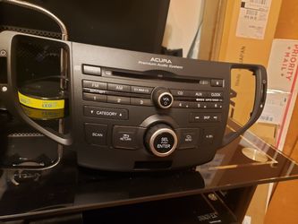 09-14 tsx oem radio