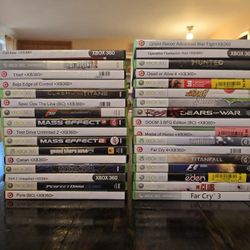 Xbox 360 Games Lot