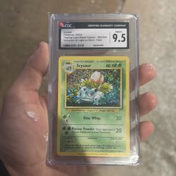 CGC Ivysaur Mint+ 9.5