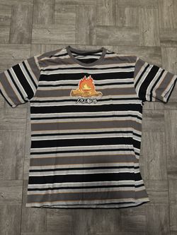 Flame Embroidery Tee