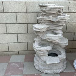New Water Fountain Made Out Of Cement, Perfect Gift 