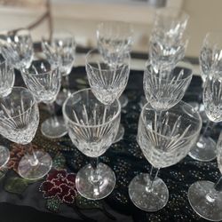 19 Waterford Crystal Water & Wine 