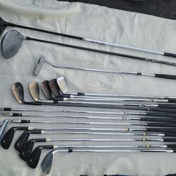 Golf Clubs, Bag And Accessories 