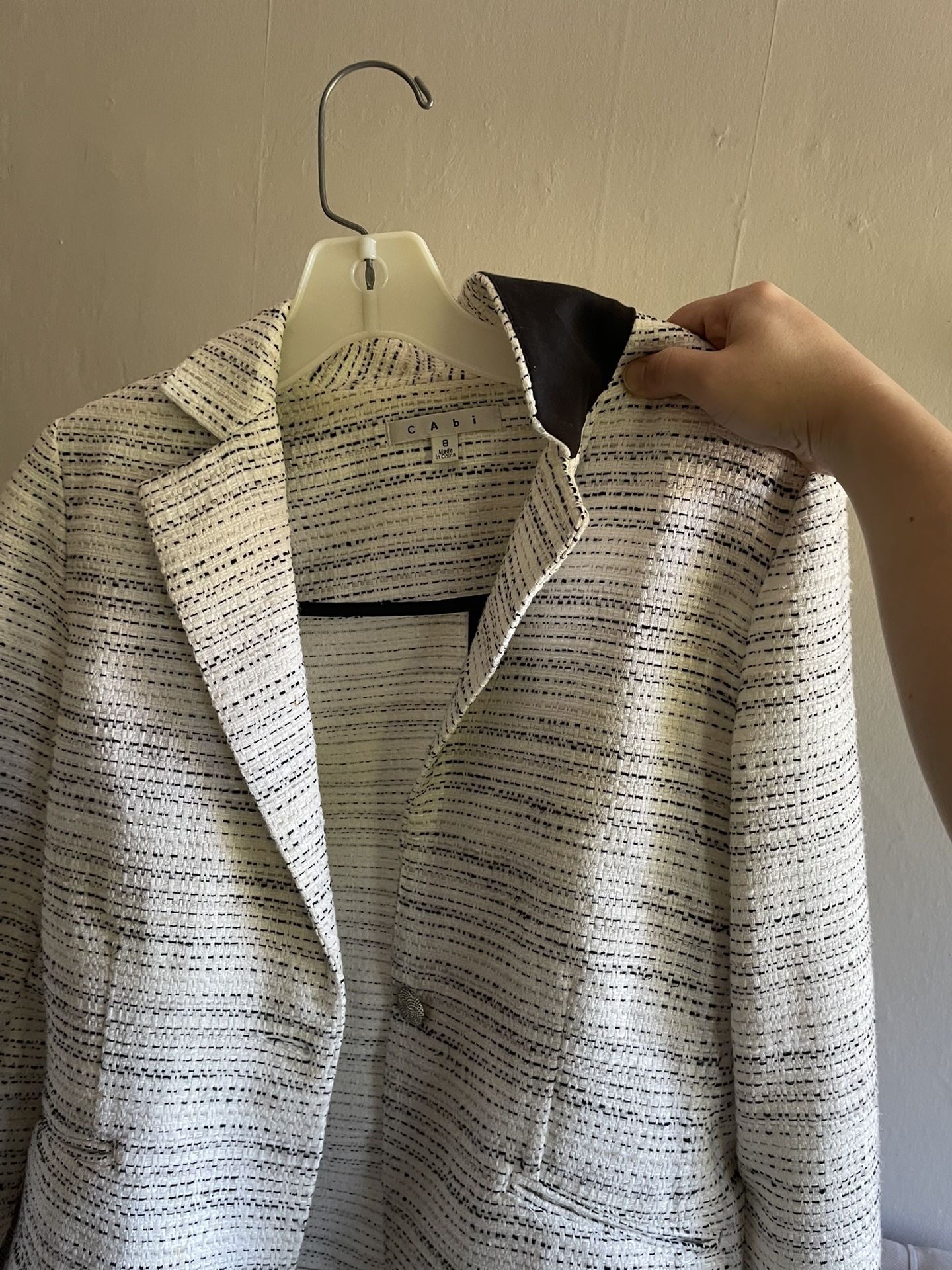 White Blazer - Size 8