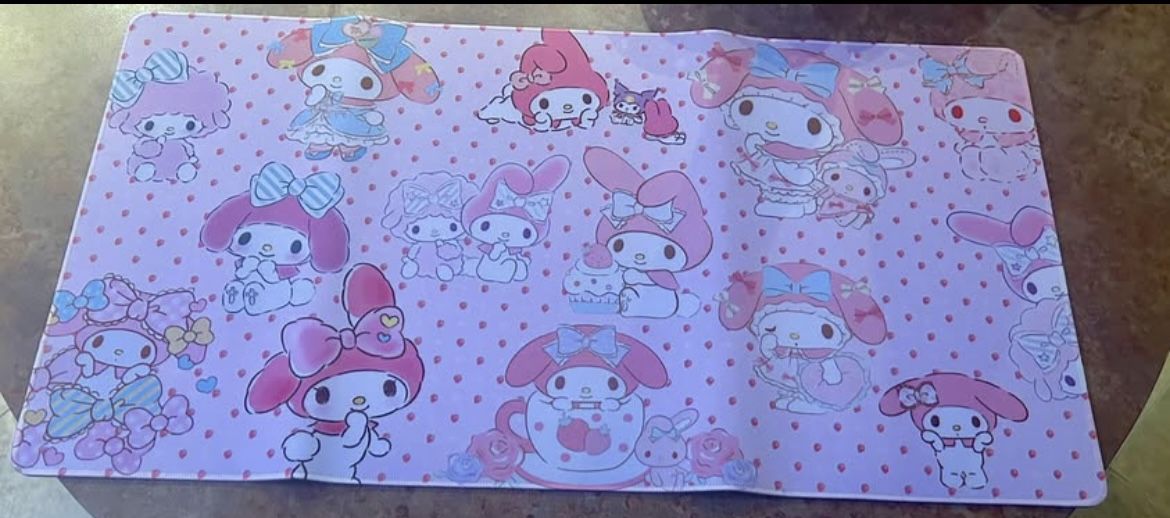 New My Melody Large Mousepad, Gaming Pad, Mat