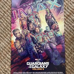 Guardians of the Galaxy volume three movie poster