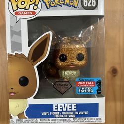 Funko Pop Pokémon – Diamond Eevee #626 (Convention)
