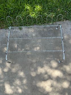 Chrome Wire Shoe Rack