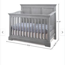 Crib Converts To Bed