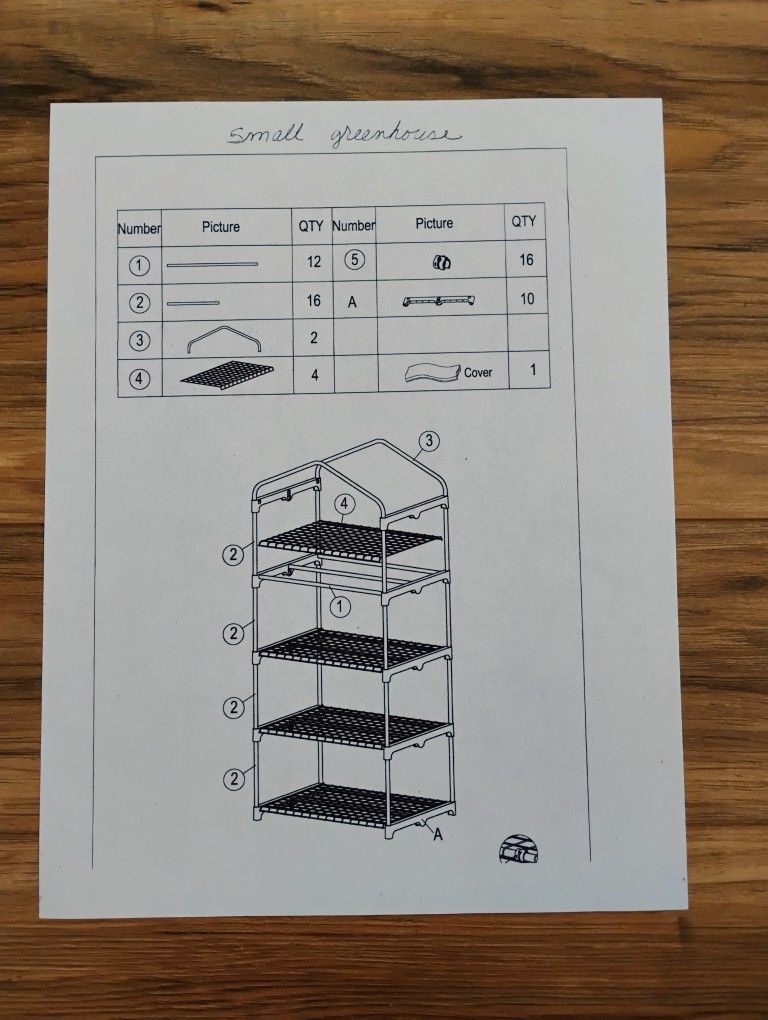 Indoor/Outdoor 4-Tier Greehouse