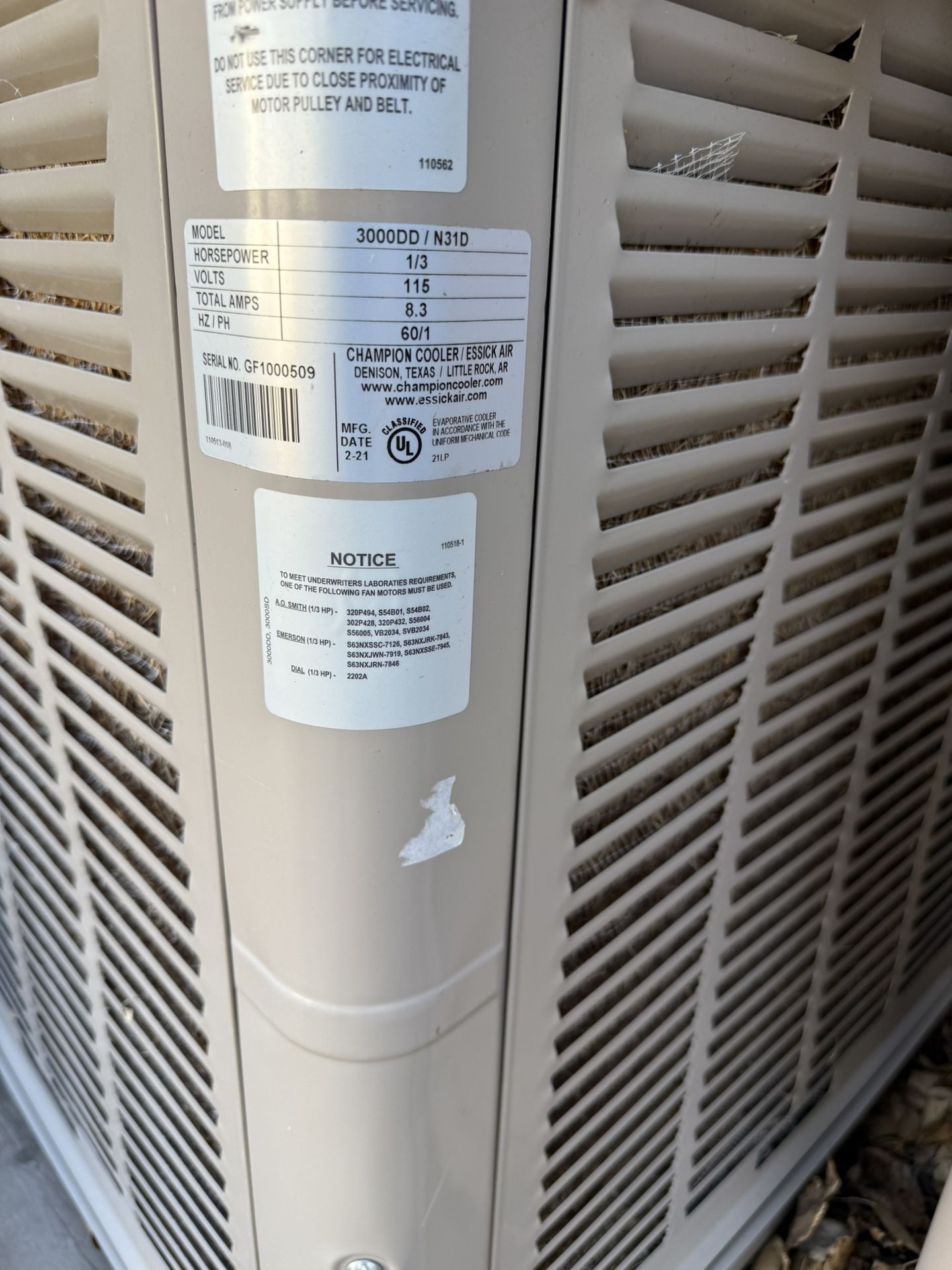 Swamp Cooler DD New
