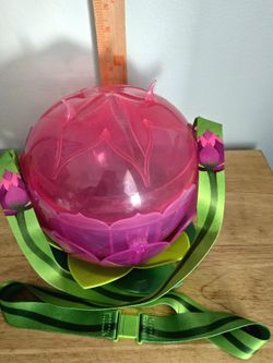 Disney Parks Animal Kingdom Lotus Flower Light-up Popcorn Bucket represents The Rivers Of Light show. 