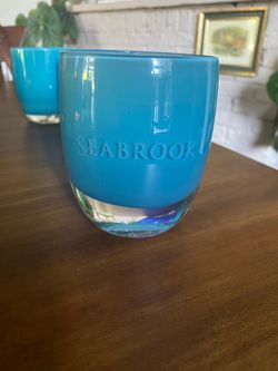 Glassybaby etched with “Seabrook”