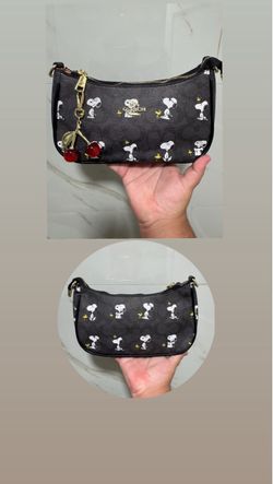 Coach x Peanuts Snoopy Shoulder Bag