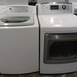 LG Washer and Electric Dryer 