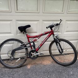 Mongoose Diverge full Suspension Mountain Bike 