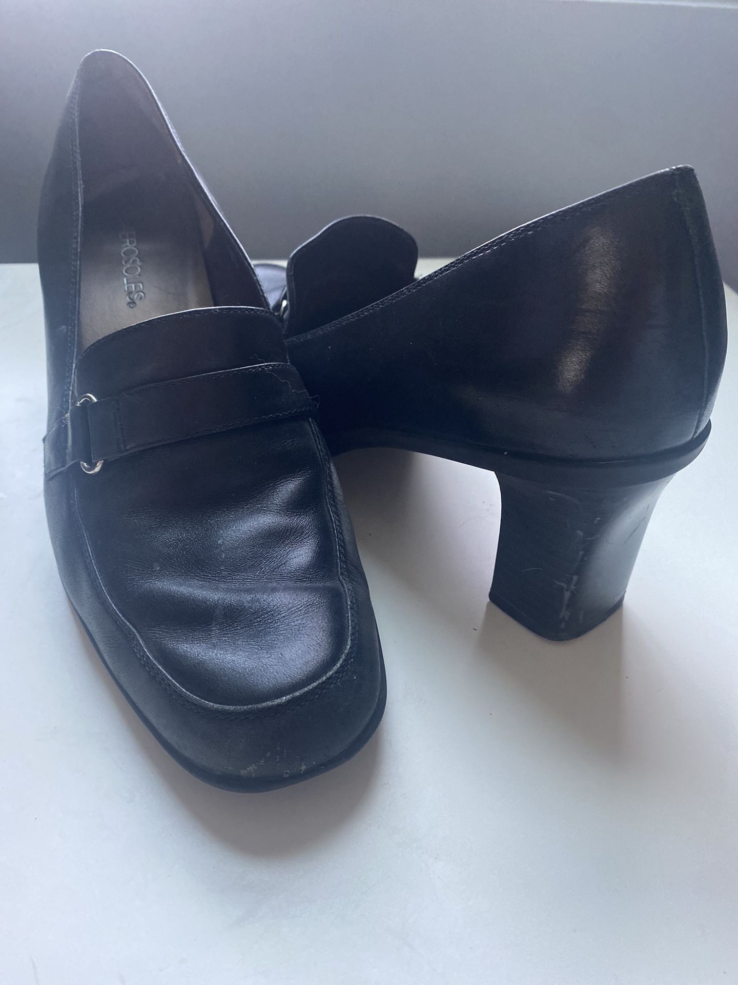 Heeled Loafers (Size 10M)