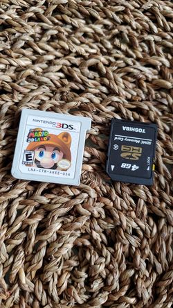 SUPER MARIO 3D LAND AND 4GIG SD CARD
