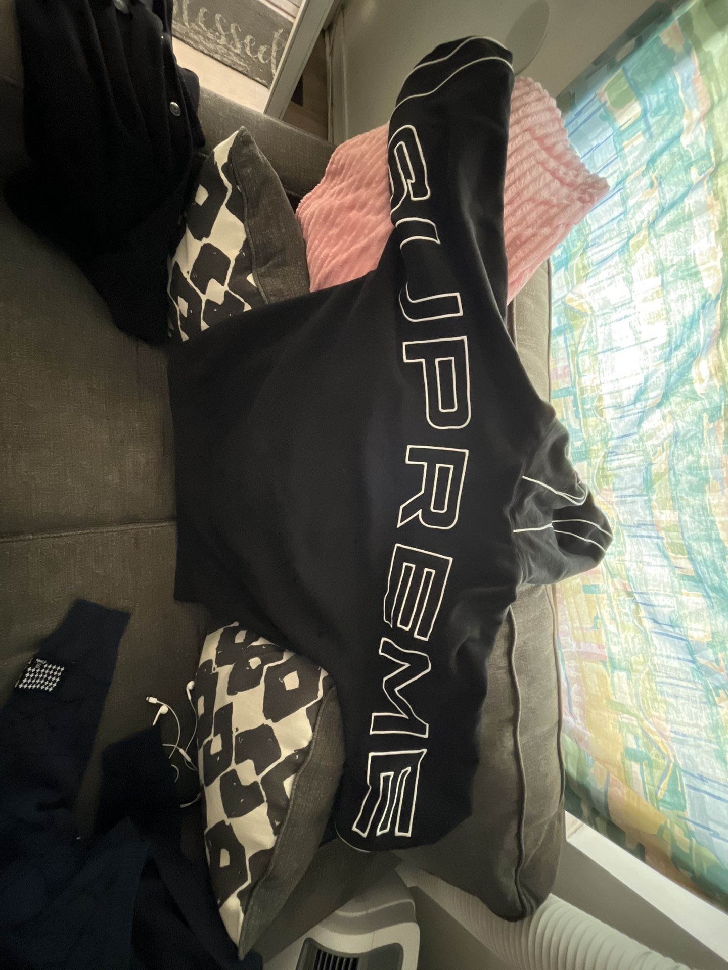 Black Supreme Hoodie
