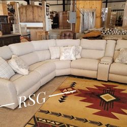 Catnapper Lay Flat Sectional Couch Color Options 🌟No Needed Credit Check 💛 $39 Down Payment with Financing