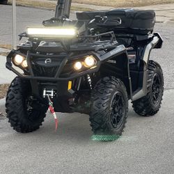 2018 New Can Am Outlander 1000 Cc EPS Xtp 4 × 4 Clean Title Power Steering 