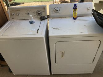 Kenmore washer and dryer