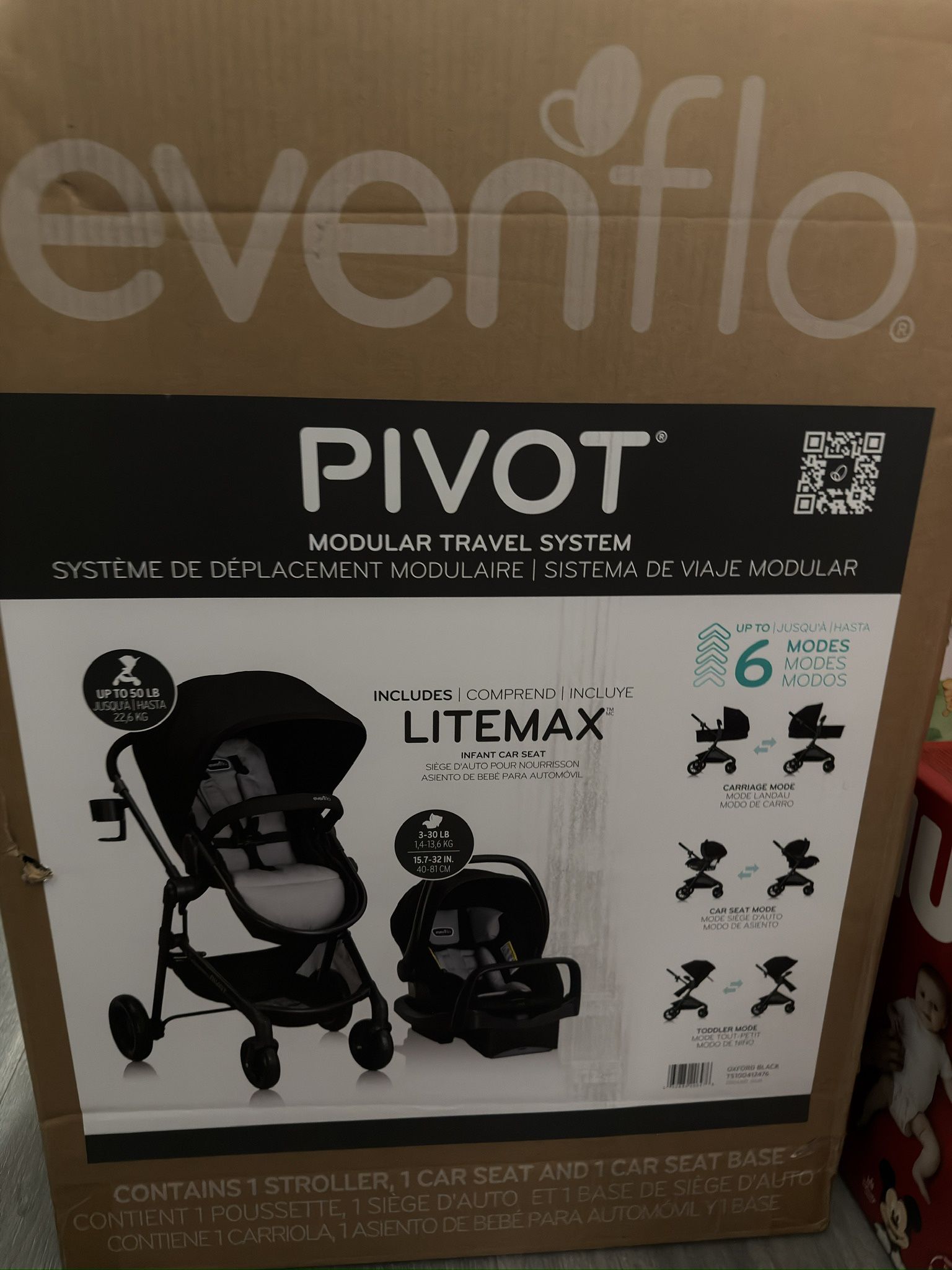 even flo pivot stroller