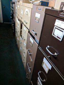 File cabinet steel four drawers