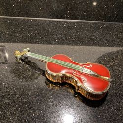Vintage Musical 8” Violin Ornament