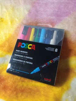 Posca 8 Paint Marker Set