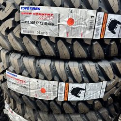Toyo M/T 40x13.50R17 6 Ply C Rated Tires ( Set of 4 ) 🔥🔥🔥