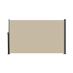 138 x 71''Retractable Side Awning, Waterproof & UV-Resistant, Privacy Screen Divider Roll Up Balcony(Beige)